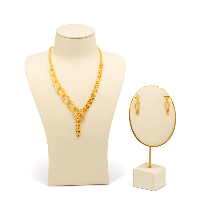 Necklace Set 22 KT  20.4 G
