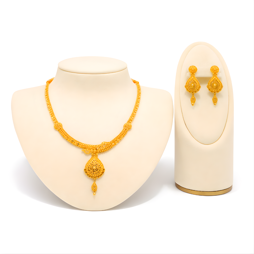 Necklace Set 22KT 23.6 G