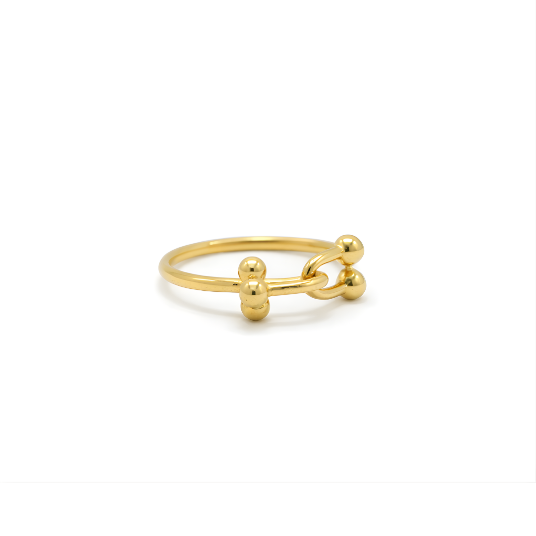 Gold Ring 18 KT 1.2 G