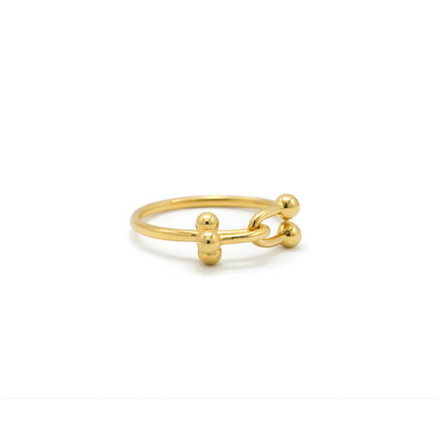 Gold Ring 18 KT 1.2 G