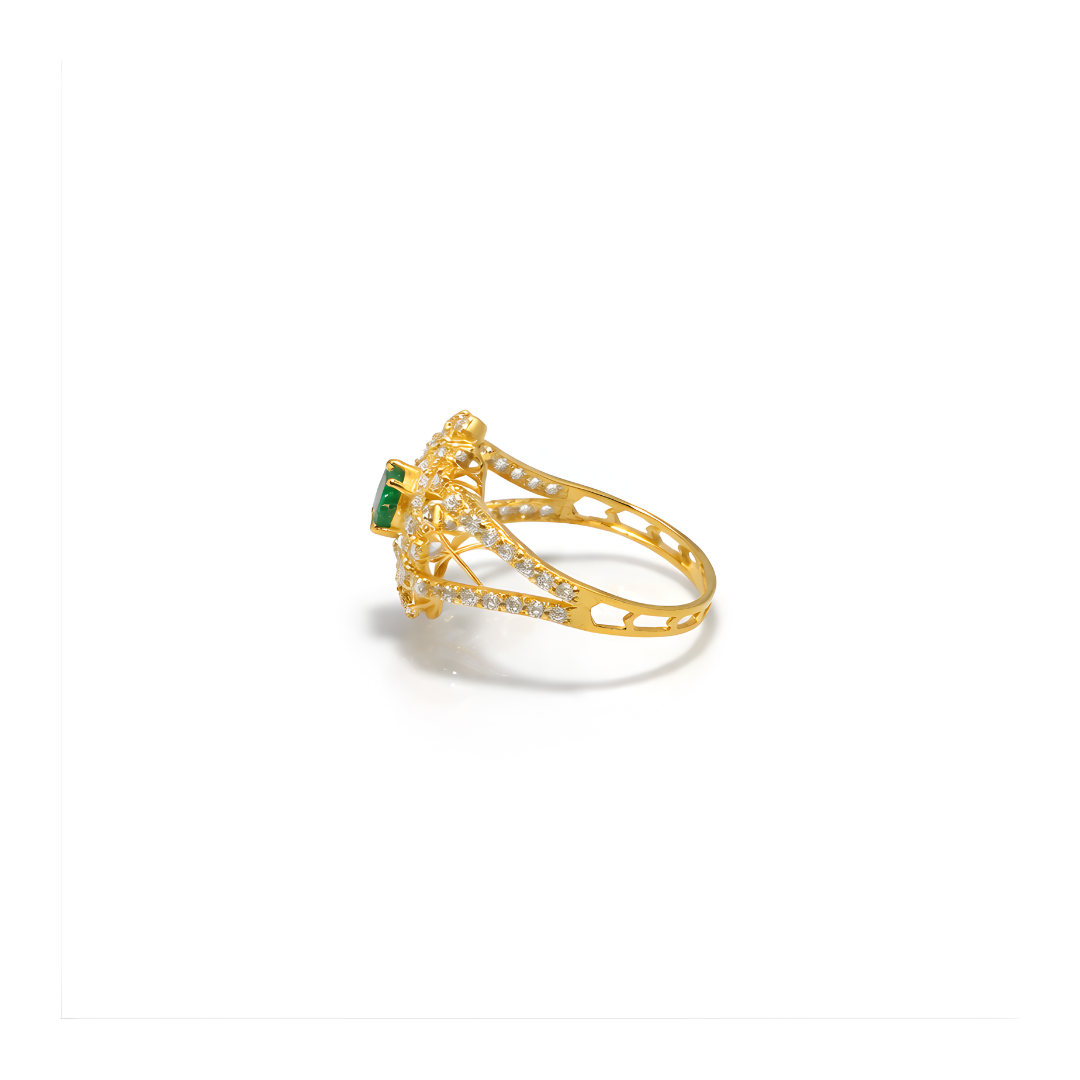 Green Ring 22 KT 2.2 G