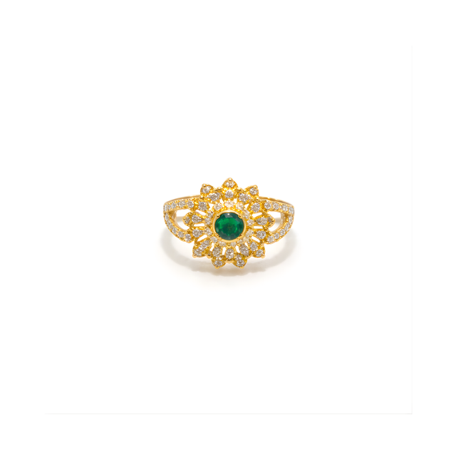 Green Ring 22 KT 2.2 G