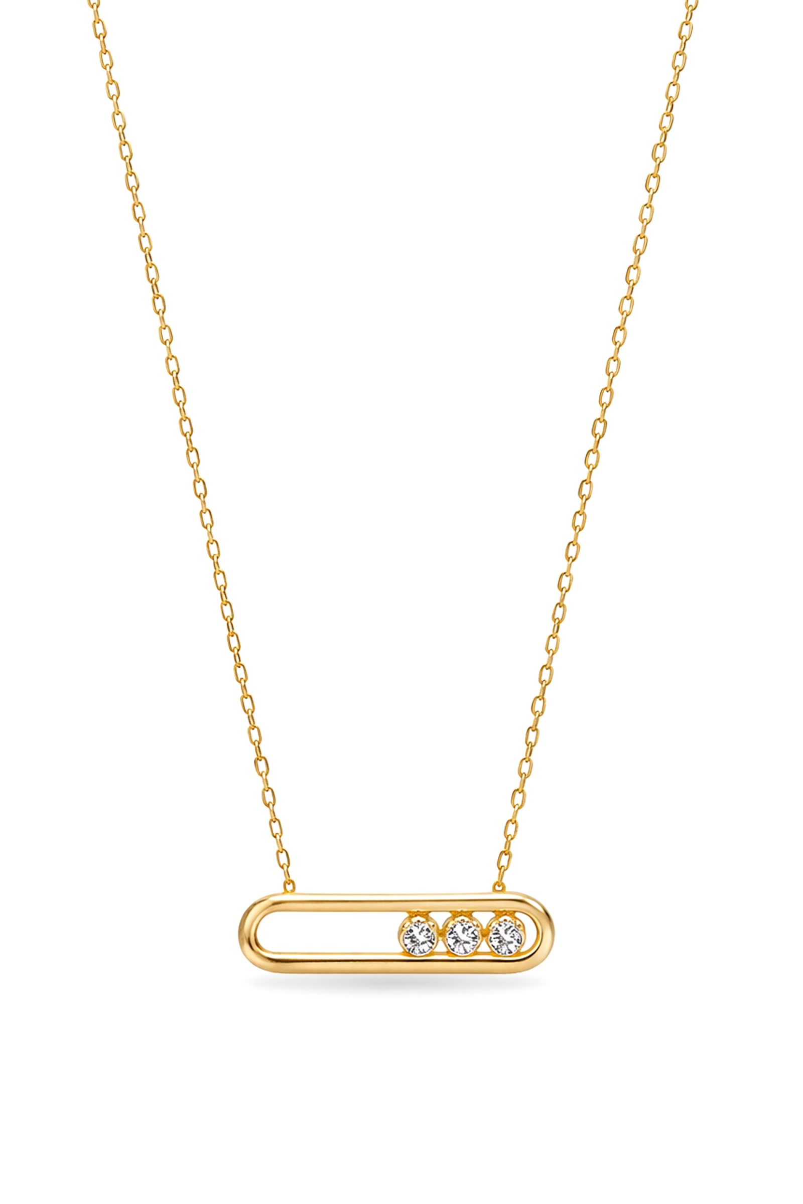 Pendant Necklace  18KT GW-7.51 G   NW- 7.45 G  CVD- 0.28 CT  VVS